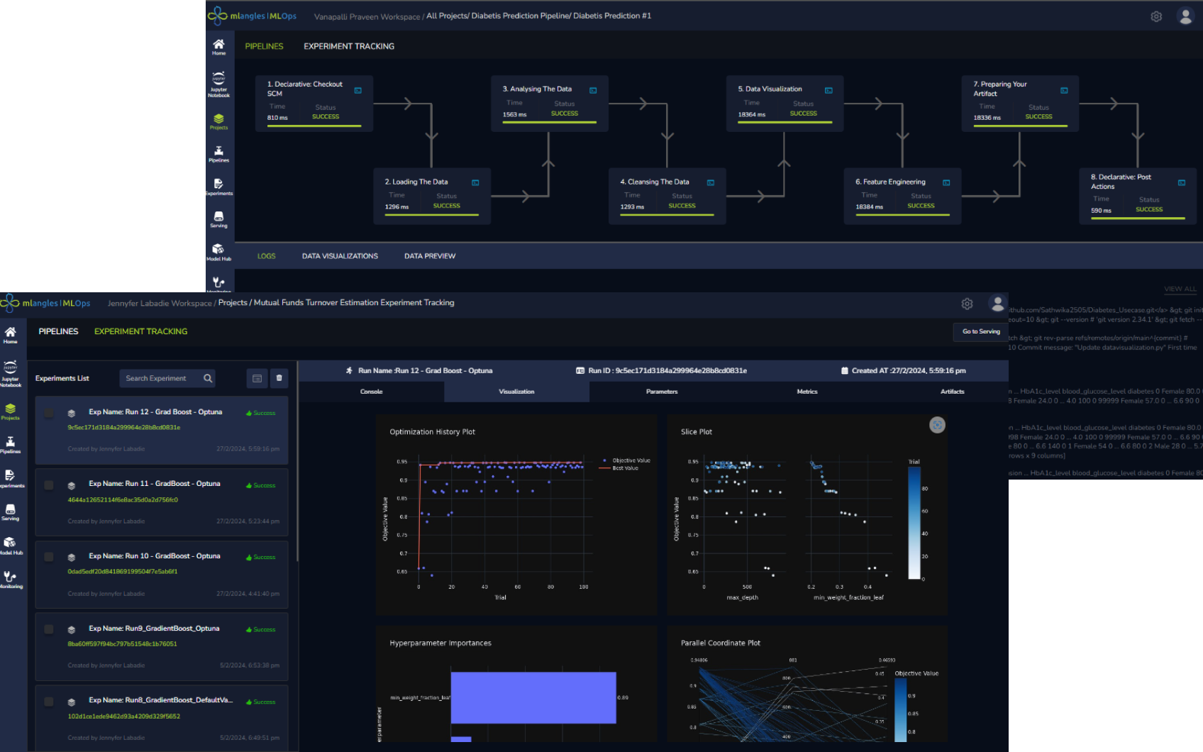 section two predictive ai screens